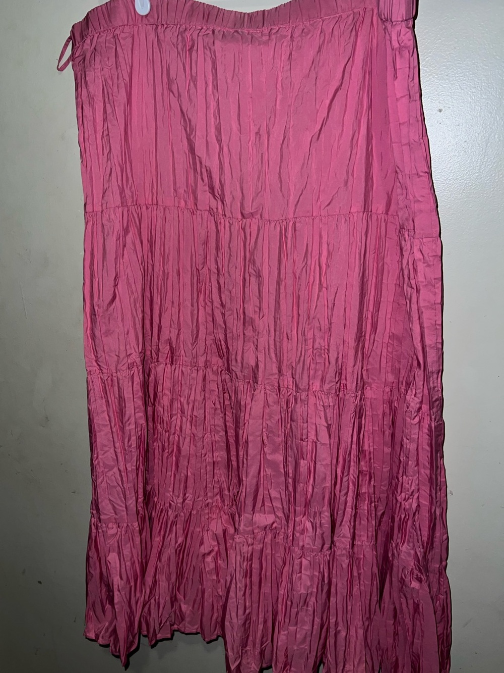 NWT Roman's Plus Size Crinkle tiered Skirt